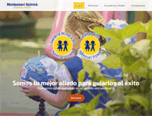 Tablet Screenshot of montessorimerida.com